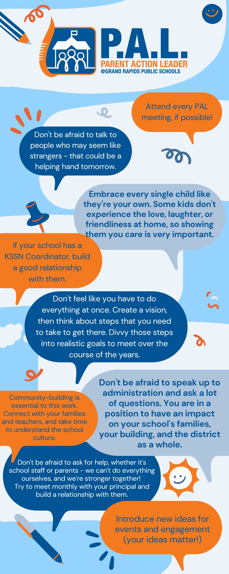 Advice to New PALs — Parent University